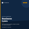 CA FOUNDATION BUSINESS LAWS VERY IMPORTANT QUESTIONS